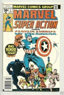Marvel Super Action 1 Captain America Reprint Stories