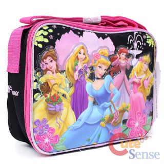 Disney Princess School Backpack Large Bag Lunch bag set 6