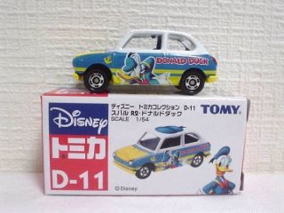 Tomy Tomica Disney Motor Honda D 11 Donald Duck Car