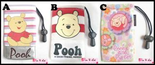 Pooh Disney Mobile Cell Phone iPhone Drawstring Case Pouch Cover