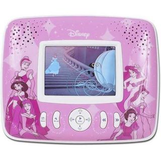 Disney Portable Personal DVD Player 3 5 Screen Princess Style
