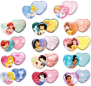 14 Disney Princess Lockets Heart Shape Keepsake Locket