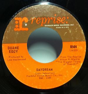 Duane Eddy This Guitar Was Made for Twangin Daydream 7 VG 45 Reprise