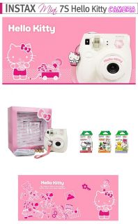 Instax Mini Polaroid Hello Kitty Camera 7S 30 Films