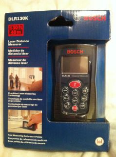 New Bosch DLR130K Digital Laser Distance Measurer New in Box