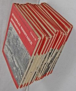 1965 The Military History of WWII 12 Vol Dupuy 0531012514