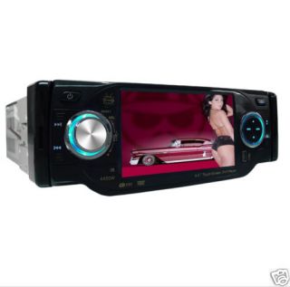 Car Stereo DVD Player Bluetooth DIVX MP4 LCD 1 DIN