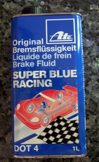 ATE SUPER BLUE RACING BRAKE FLUID DOT 4 AUDI BMW MERCEDES PORSCHE ZO6