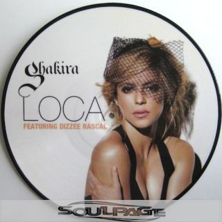 Shakira Feat Dizzee Rascal Loca 12 Picture Disc