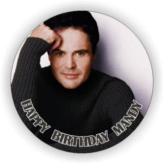 Donny Osmond Edible Icing Birthday Cake Toppers