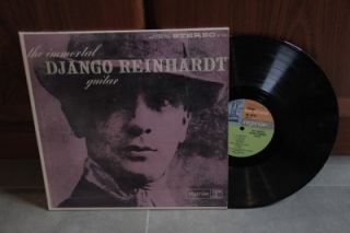 The Immortal Guitar DJANGO REINHARDT REPRISE R9 6075 ORG LP EX