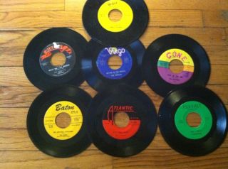 Doo Wop 7 45 RPM Record Lot of 7 RARE Obscure 1950s Records Cool