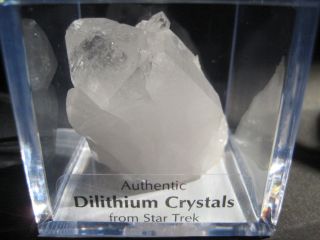  STAR TREK DILITHIUM CRYSTAL ((((SHOW USED PROP)))) FROM DOOHAN FAM