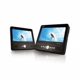  BOX COBY 7 TFT PORTABLE TABLET DVD  PLAYER DUAL SCREEN MORE 60 OFF