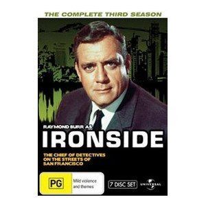 Ironside The Complete Third Series 7DVDS PAL Region 4