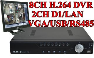  Network DVR 8CH DVR Standalone Real time Security DVR System 9318 5