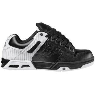 DVS Enduro Heir SP Skate Shoes Black White Pinstripe 10