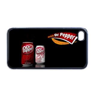 designs optional iphone 4 black case dp001 dr pepper 001