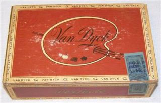 Vintage Van Dyck Cigar Box Perfecto