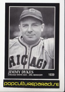 Jimmy Dykes White Sox 1991 Conlon Collection Card 92