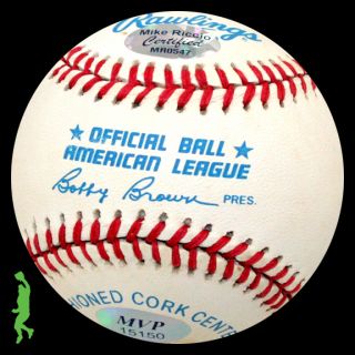Bobby Doerr HOF 86 Signed Auto American League Baseball Ball Red Sox