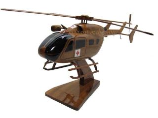 Eurocopter UH 72 LAKOTA Army DUSTOFF Medevac Wood Wooden Helicopter