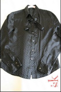 ZARA Massimo Dutti silk blouse shirt size L