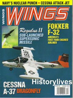  Dec 02 Fokker F 32 Regulus Missle Cessna A 37 Dragonfly Jet