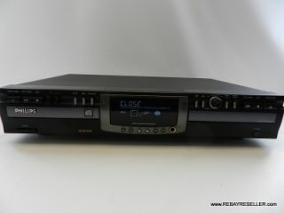 Philips CDR775 17 Dual Deck CD Recorder Excellent CDR 775