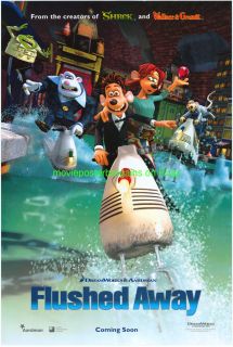  Away Movie Poster Original DS 27x40 Animation 2006 Dreamworks