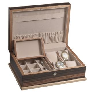  Jewelry Box, Watch Holder and Dresser Valet. Executive Wood Design