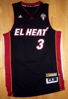 Miami El Heat Dwayne Wade #3 Noche Latina swingman NBA basketball