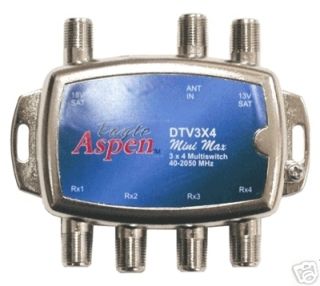 Eagle Aspen DTV 3 x 4 Mini Max Multi Switch 40 2050 MHz