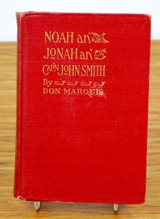 Vintage 1921 Noah an Jonah an Capn John Smith by Don Marquis