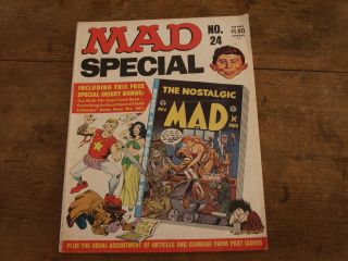   Special 24 1977 insert bonus magazine cracked sick rare don martin
