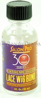 Salon Pro 30 Sec Extreme Hold Lace Wig Adhesive Glue 1 Oz