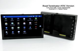  CAR STEREO DVD PLAYER ROAD TERMINATOR ANDROID TABLET GPS 3G WiFi ATSC