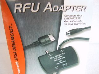 New RFU Adapter Sega Dreamcast Game System