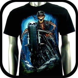 Rock Eagle T Shirt Limited Edition Biker RE93 Sz XL Tattoo Skull