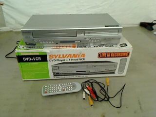 Sylvania DV220SL8 Tunerless Dual Deck DVD Player VCR Combo