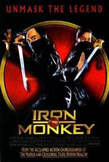 Iron Monkey Original 2 Sided Movie Poster Donnie Yen