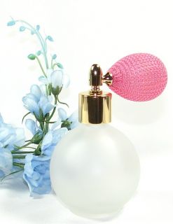 78 ML Empty Refillable Frosted Glass Perfume Fragrance Bottle Spray