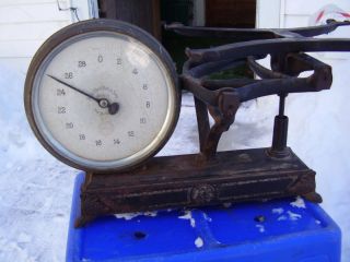  Antique J s John Chatillion Sons Grocery Scale