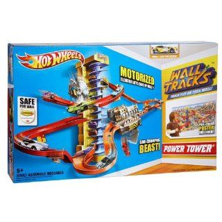  Gift Kids Toy Hot Wheels Team Wall Tracks Power Tower Track Set