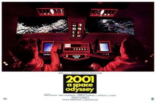   Odyssey POSTER Stanley Kubrick Sci Fi Classic Keir Dullea HAL 9000