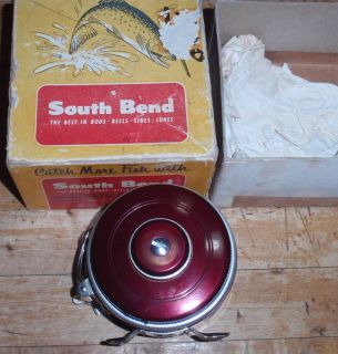 Vintage South Bend No 1130 Model D OREN O MATIC BALANCED REEL in Model