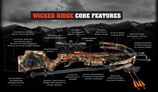Wicked Ridge Warrior Crossbow Package with Ridge Dot Scope and Quiver