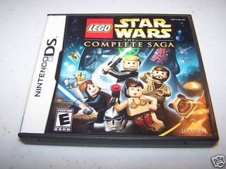LEGO Star Wars The Complete Saga Nintendo DS Lite DSi XL 3DS Complete