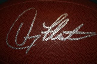Doug Flutie Signed F/S Wilson Football NE Patriots / CFL Hall of Fame