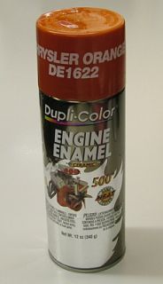 Dupli Color DE1622 Chrysler Orange Engine Spray Paint